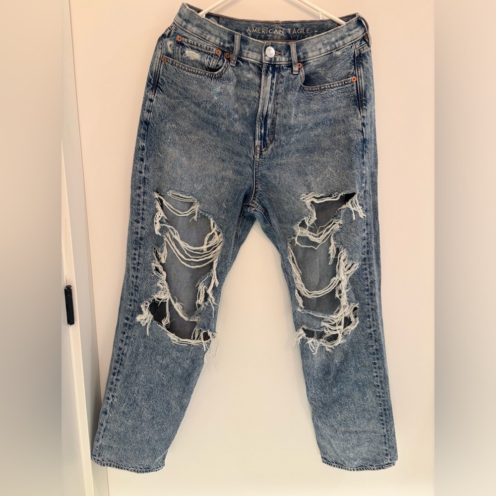 American Eagle Baggy Mom Jeans